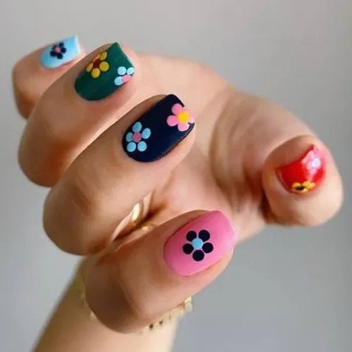 Level Six - Dot Flowers