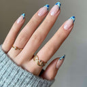 9. Art Level 9 - Custom French (ie: animal print French, double French, chrome French) + Festival Nails (click to see more!)